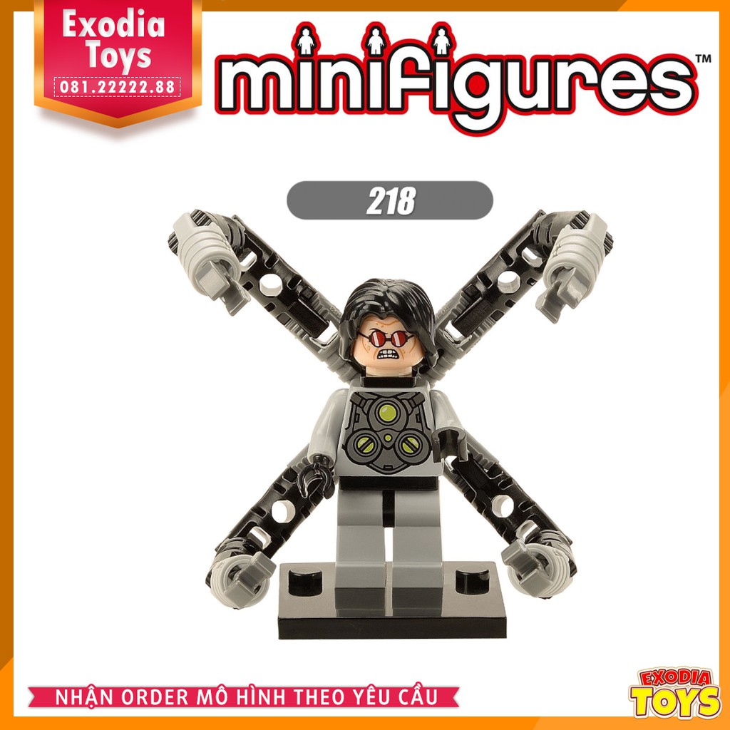 Xếp hình minifigure nhân vật siêu anh hùng Spider-Man : Người Nhện - Đồ Chơi Lắp Ghép Sáng tạo - X0107