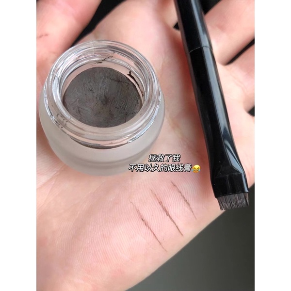 Cọ Kẻ Mắt, Bọng Mắt, Chân Mày Đầu Vát Cán Nhựa Cao Cấp - Eyeliner & Eyebrow Brush