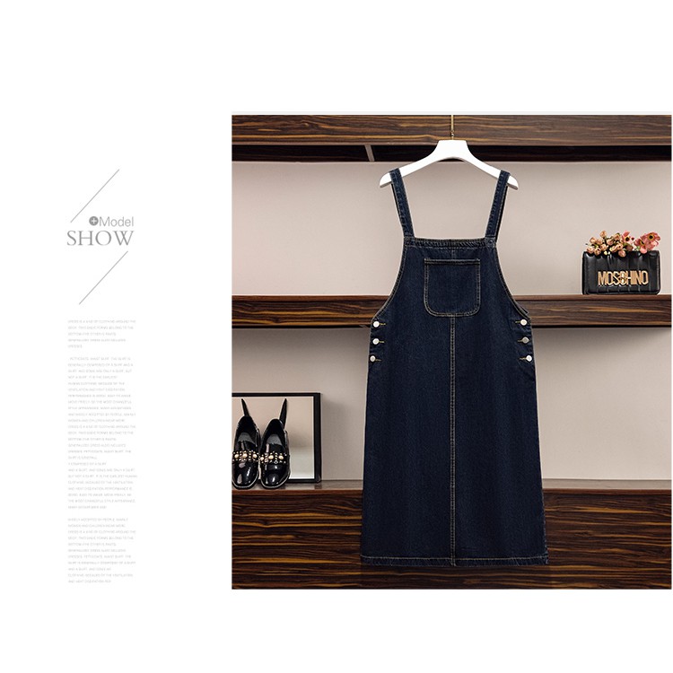 🌸Hàng Order🌸 Sét Váy Bigsize Áo Sơ Mi Cổ Bèo Viền Ren Phối Váy Yếm Trẻ Trung Năng Động 🌸Hàng Quảng Châu