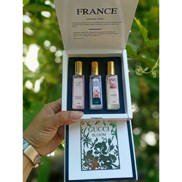 sét nước hoa 3 chai x 20ml | Thế Giới Skin Care