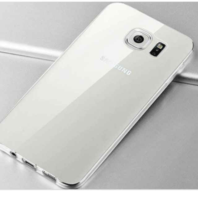 Ốp lưng galaxy S6 silicon dẻo trong suốt siêu mỏng 0.5mm