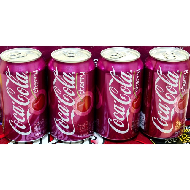 [Tổng Hợp] Coca Chai Nhôm, Coca cherry , 7 Up, Xá Xị A&amp;W , Welchs Nho , Coca Cola Original Lon 355ml