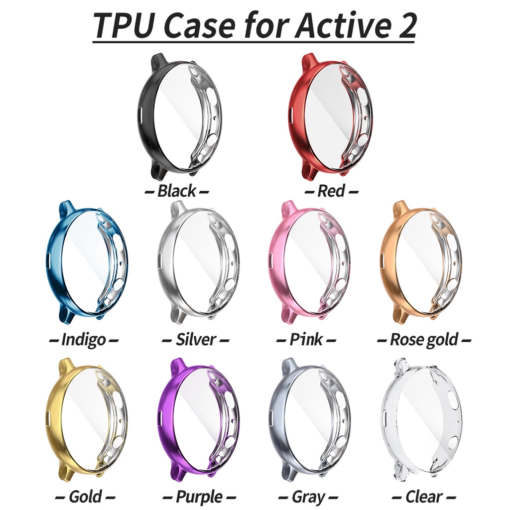 Ốp Silicone Bảo Vệ Mặt Đồng Hồ Samsung Galaxy Watch Active 2 40/44mm