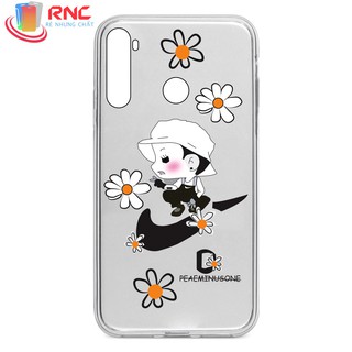 Ốp lưng Realme 5 /Realmr 5i/Realme 5s/Realme 6i Hoa Cúc Peaceminusone dẻo trong Silicone in hình(sản phẩm có 6 mẫu)