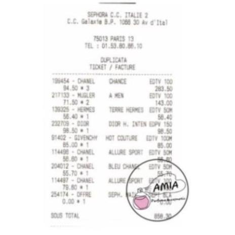 Nước hoa nam GIÒ vàng 100 ML