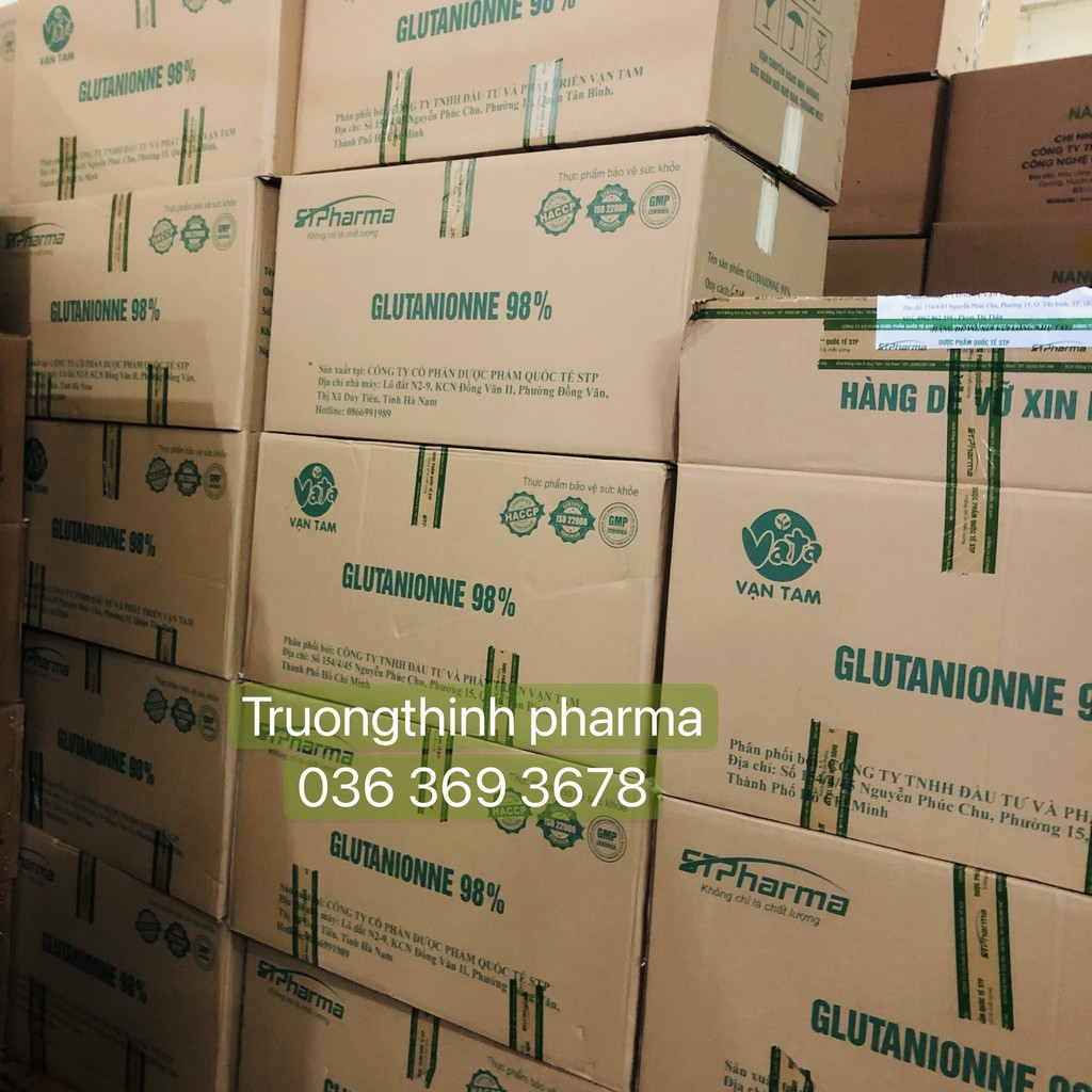 Viên uống trắng da mờ nám GLUTANIONNE 98%(Hộp 30 Viên) | Thế Giới Skin Care