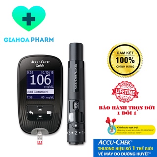 Máy đo đường huyết Accu Chek Guide mg dl & Bút lấy máu Fastclix thumbnail