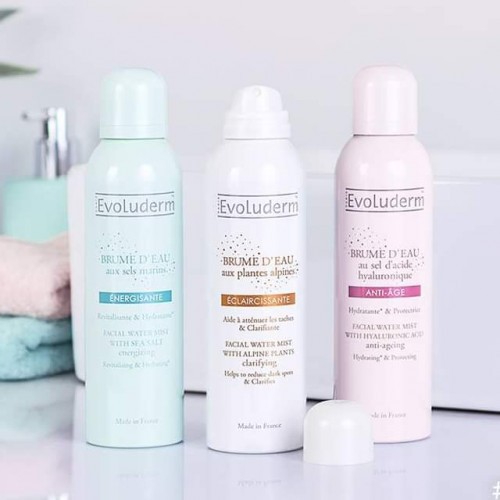 XỊT KHOÁNG KHÁNG KHUẨN TỪ MUỐI BIỂN SÂU BRUME EAU ENERGISANTE 150ML