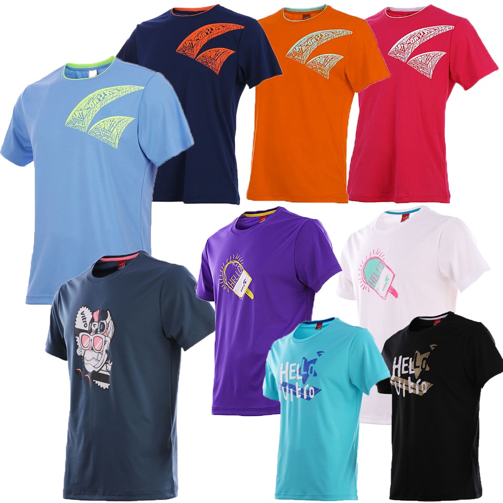 Áo thun chất liệu thể thao poly VITRO vải nhanh khô, co giãn nhẹ HÀN QUỐC