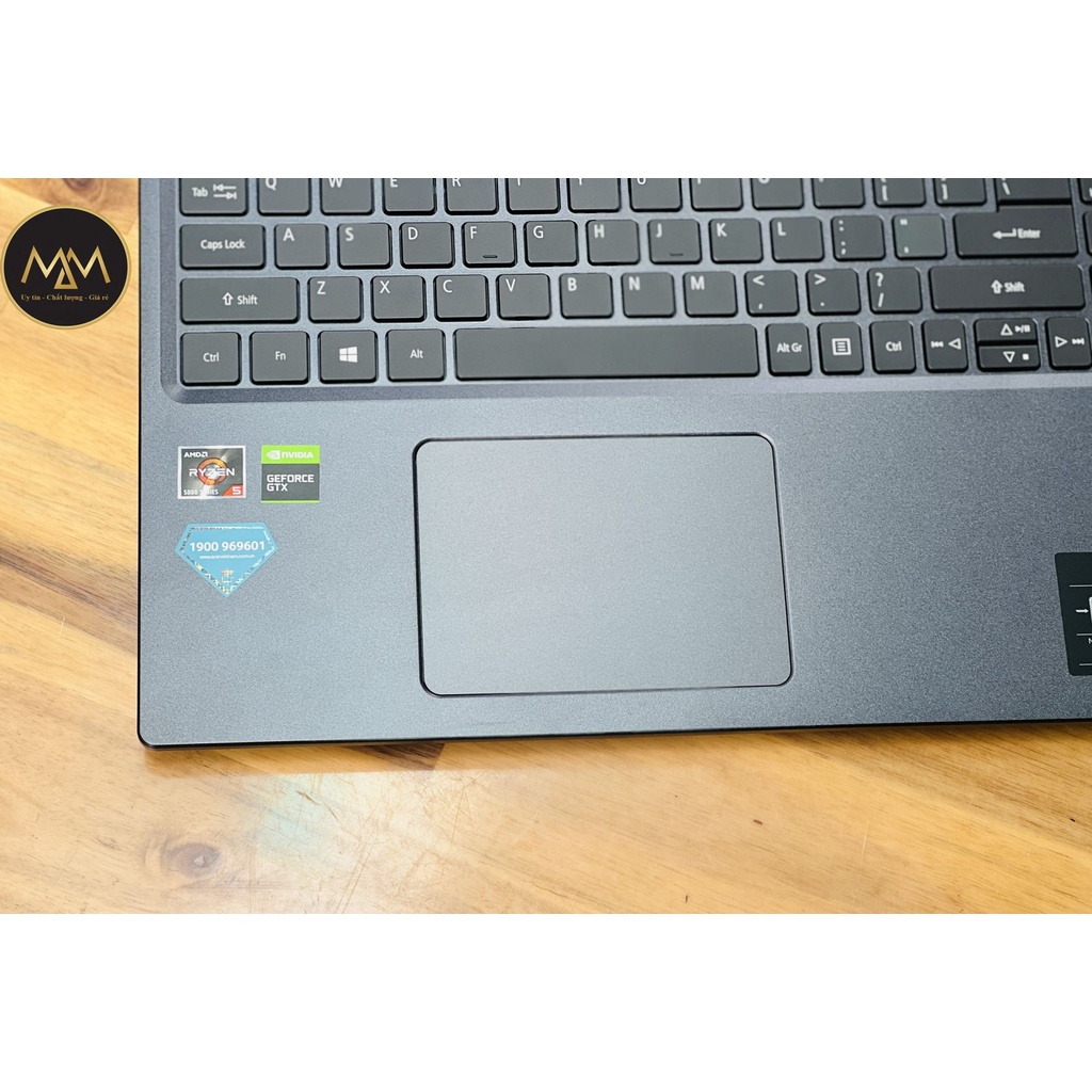 Laptop Gaming Acer Aspire 7 A715 Ryzen 5 5500/ 8G/ SSD256/ GTX1650 4G/ Full HD IPS/ Gập 180 độ/ NEW FULL BOX
