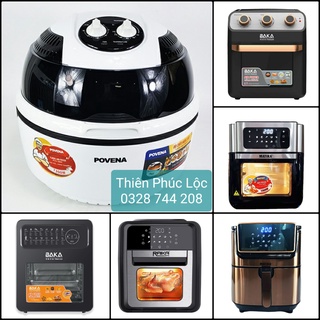 Nồi chiên không dầu các loại, Matika MTK-9198, MTK-9312, Povena PVN-3610, Raika RKCKD-DT02, Baka HP-18, BK-140