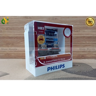 Đèn tăng sáng oto philips hb3 xvg +130% halogen x-treme vision g-force