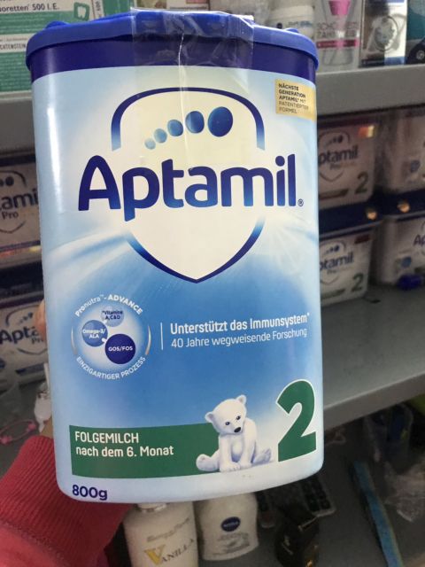 Sữa bột Aptamil Milupa nội địa Đức hộp 800g