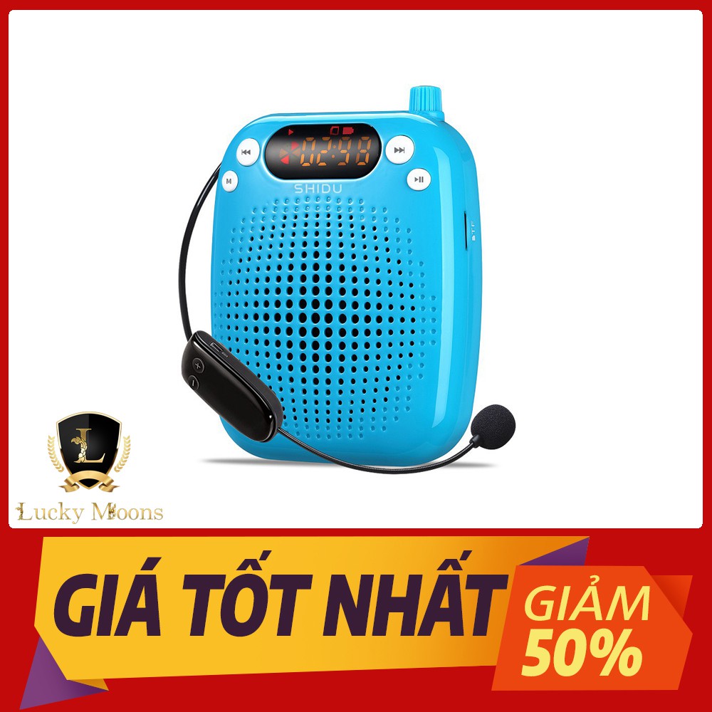 Máy trợ giảng không dây Shidu SD-S611 băng tần UHF công suất 10W