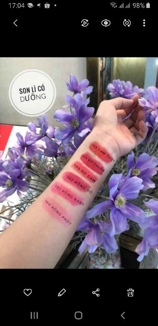 Son Naris CNC New Smooth Long Lasting Lipstick 3g/1 thỏi