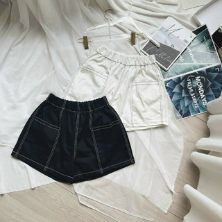 Quần chỉ nổi chất kaki, quần shorts đùi chỉ nổi