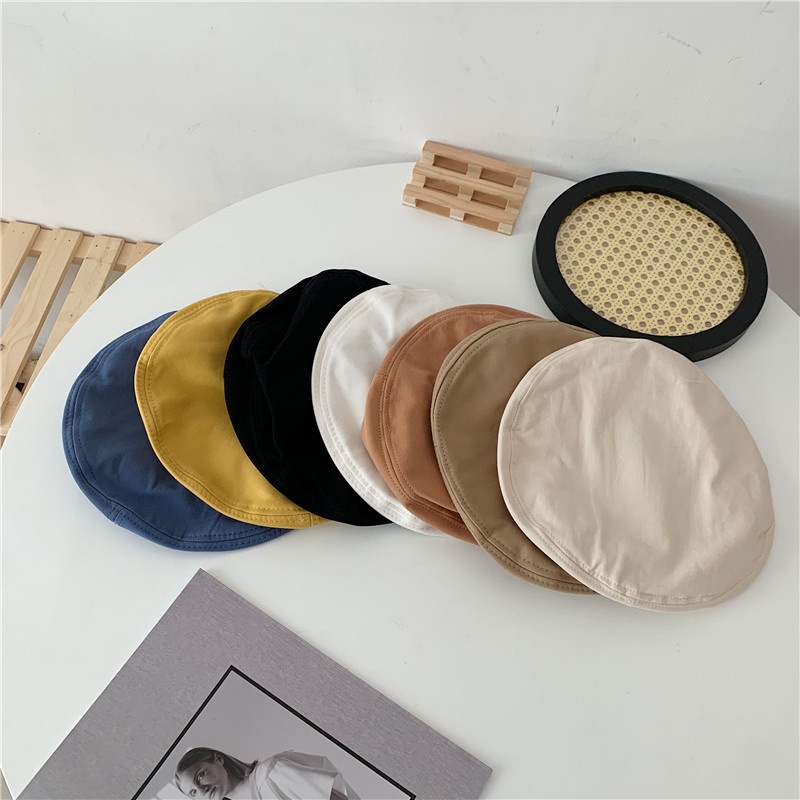 [SẴN]- Nón/Mũ nồi vải kaki phong cách Ulzzang (M16)
