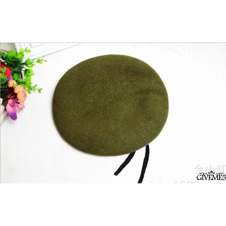 Mũ beret phong cách quân đội cho nam và nữ