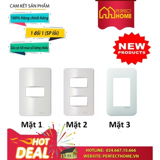 Mặt cho 1 thiết bị A3001_G19 , 2 thiết bị A3002_G19 , 3 thiết bị A3000_G19 size S Schneider Concept