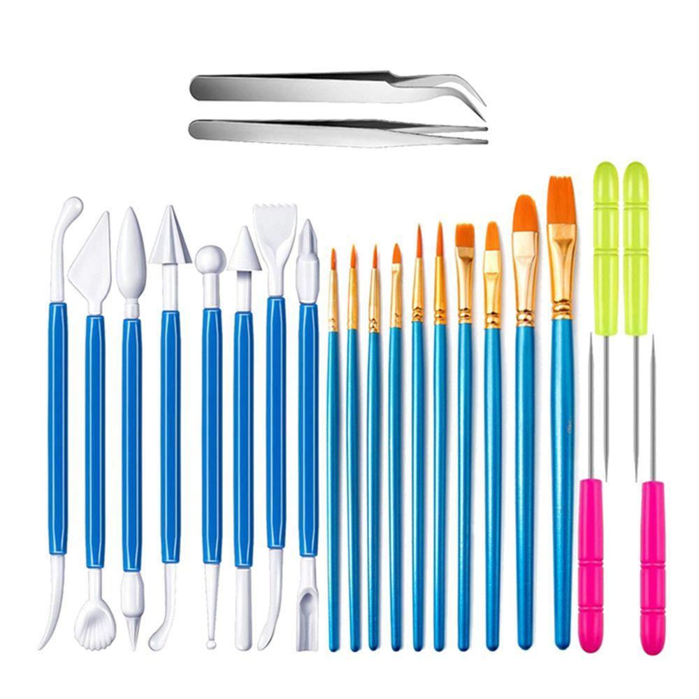 Set 24 Dụng Cụ Tạo Hình Trang Trí Bánh Tiện Lợi