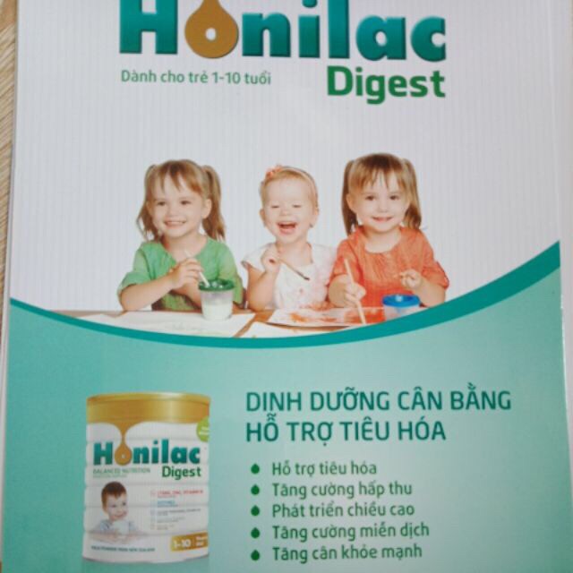 Combo 6 lon Sữa Honilac đủ số 900g