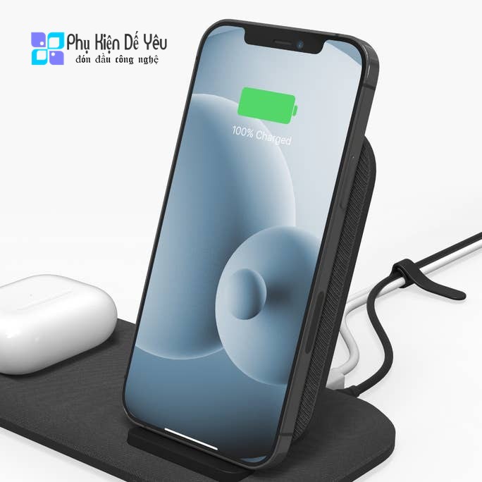 Đế sạc không dây Mophie wireless charging stand+