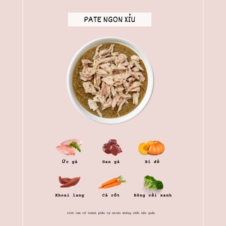 PATE TƯƠI - Pate Ngon Xỉu [ Order 1-2 ngày ]