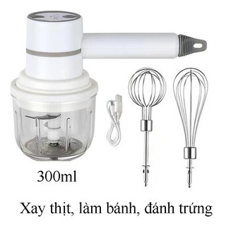 Máy đánh trứng đa năng, xay tỏi ớt, xay thịt
