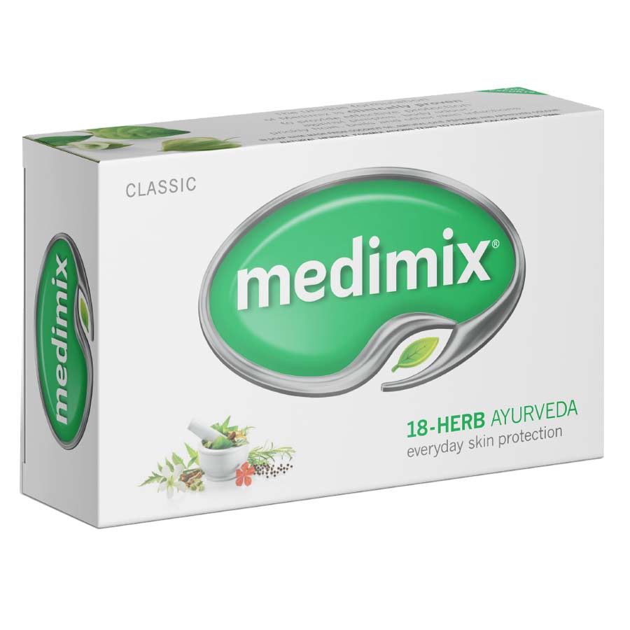 Xà phòng Medimix 18 loại thảo dược sản phẩm chăm sóc da nguyên liệu tự nhiên