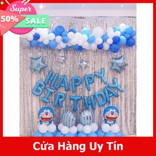 SET SN HÌNH DOREMON - SINH NHẬT BÉ TRAI, BÉ GÁI - BÓNG DOREMON - BÓNG BAY SINH NHẬT BÉ GIÁ RẺ - PHỤ KIỆN TRANG TRÍ SN
