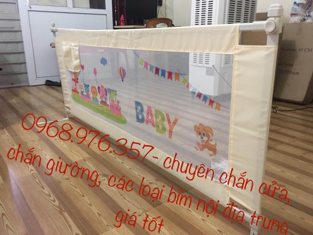 [ FREESHIP EXTRA 70k ] Thanh chắn giường cho bé SEEDLING cao cấp