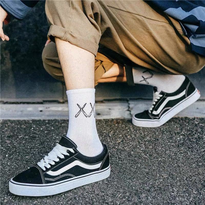 WAFNHA D149 Đen Trắng × × Vớ