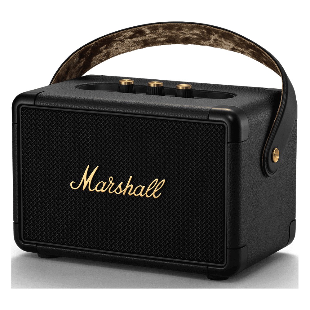 LOA BLUETOOTH MARSHALL KILBURN 2 Black Brass logo gold chính hãng Marshall.