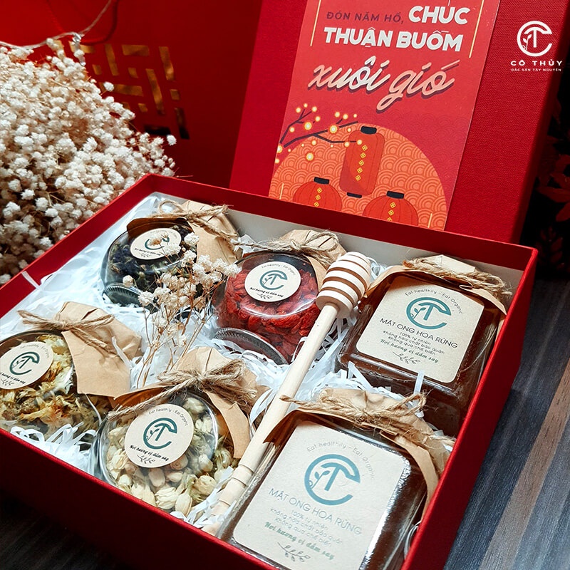 Hộp Quà Tặng Tết 2022, Hộp Quà Tết An Nhiên 6 Món | BigBuy360 - bigbuy360.vn