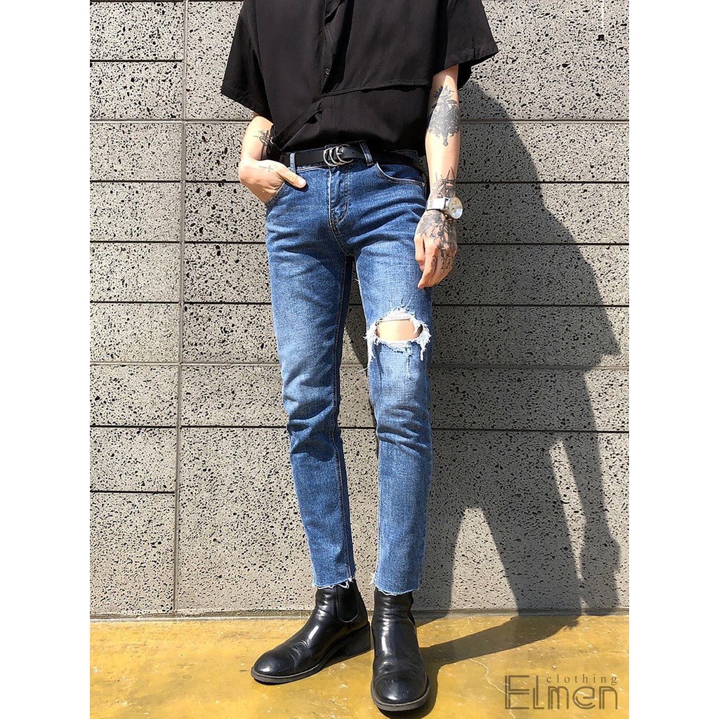 Quần Jean Nam Mẫu Mới ❤️FREESHIP❤️ Quần Bò Nam Ống Túm Túi Xéo Thời Trang Chuẩn Hàng Shop DT.shop89