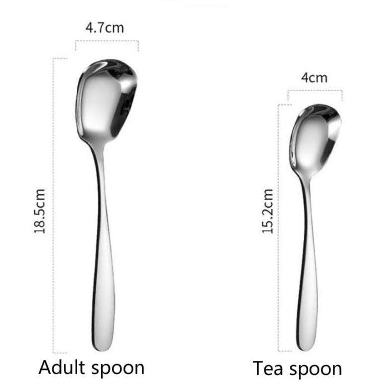 Muỗng Thép Không Gỉ 304 Hình Xẻng Độc Đáo Đáng Yêu