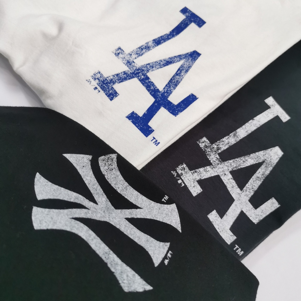 Áo thun N.Y - L.A ¦ Nam Nữ ¦ Streetwear-Unisex-Oversize -Bigsize ¦ Logo thêu-Thoáng mát