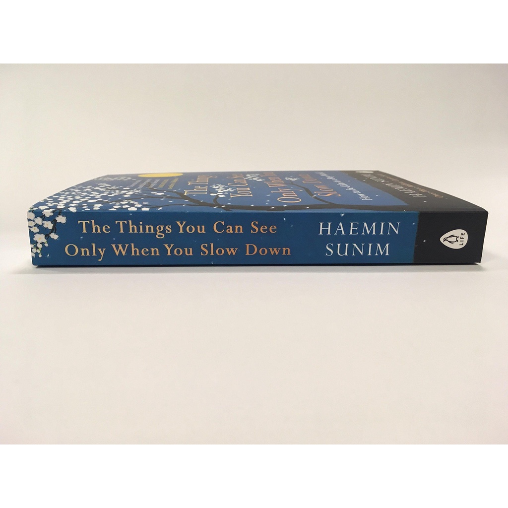 Sách - The Things You Can See Only When You Slow Down : How to be Calm in a Busy by Haemin Sunim (UK edition, paperback)