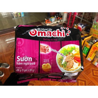 BỊCH 5 GÓI OMACHI SƯỜN HẦM NGŨ QUẢ