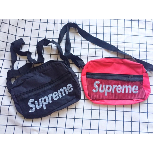 Túi supreme phối lưới
