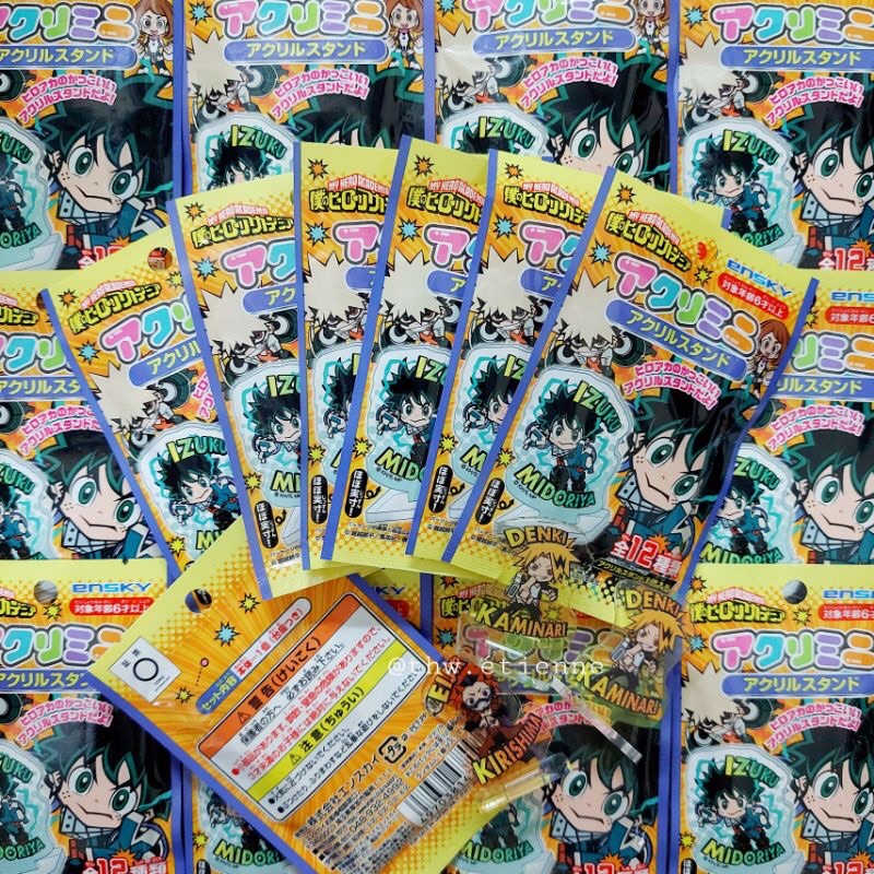 [HÀNG ĐẶT TRƯỚC] pack nhân phẩm My Hero Academia Mha mini standee