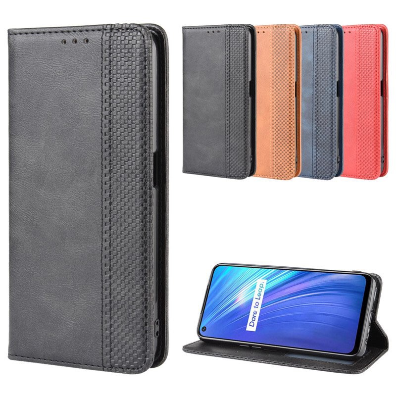 Bao da dạng ví Oppo realme 6 / realme 6 pro kiểu dáng sang trọng, ngăn đựng thẻ tiện lợi | BigBuy360 - bigbuy360.vn