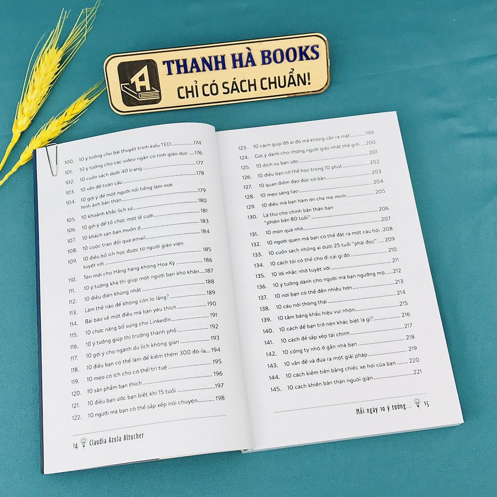 Sách - Mỗi Ngày 10 ý Tưởng - Rèn Luyện "Cơ Bắp" Sáng Tạo - Thanh Hà Books