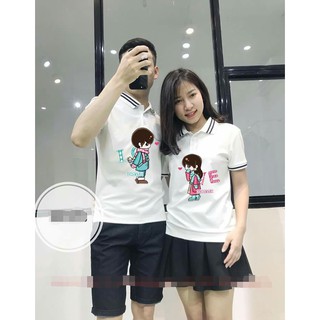 ÁO CẶP CỔ TRỤ SIÊU ĐẸP