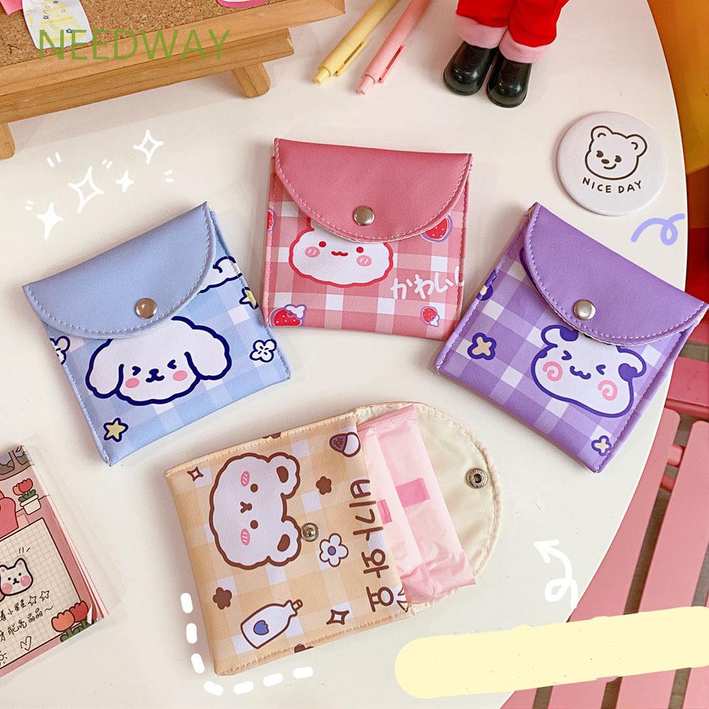Ví Nhỏ Đựng Tiền Xu Đa Dụng Bằng Da Pu Họa Tiết Xinh Xắn Tiện Dụng Mang Đi Du Lịch Cho Bé Gái