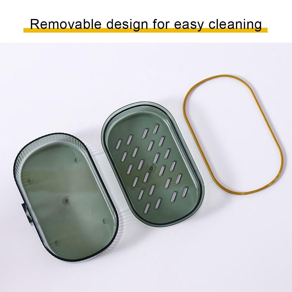 KUNHEV Giá Đỡ Xà Phòng Gắn Tường Tự Dính Thiết Kế Sáng Tạo