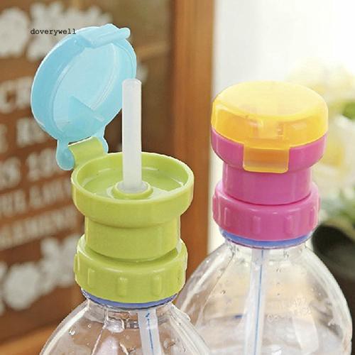 Bình uống nước có nắp ống hút chống đổ cho bé