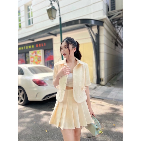 Mini Skirt - Chân váy xếp ly thiết kế