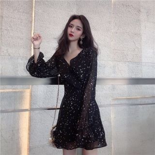 Little stars dress - Đầm chiffon ánh sao