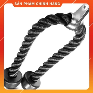 Dây thừng kéo xô dùng tập tay sau, cơ xô, cơ bụng